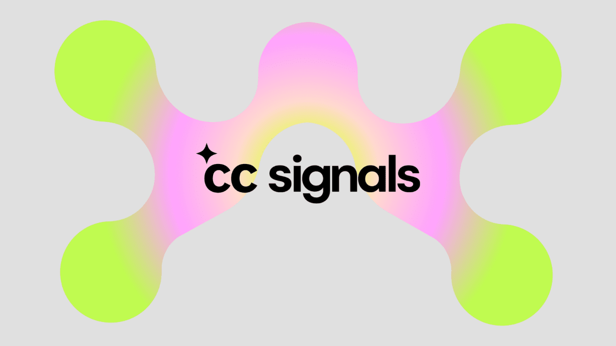 Creative Commons debuts CC Signals, a framework for an open ecosystem