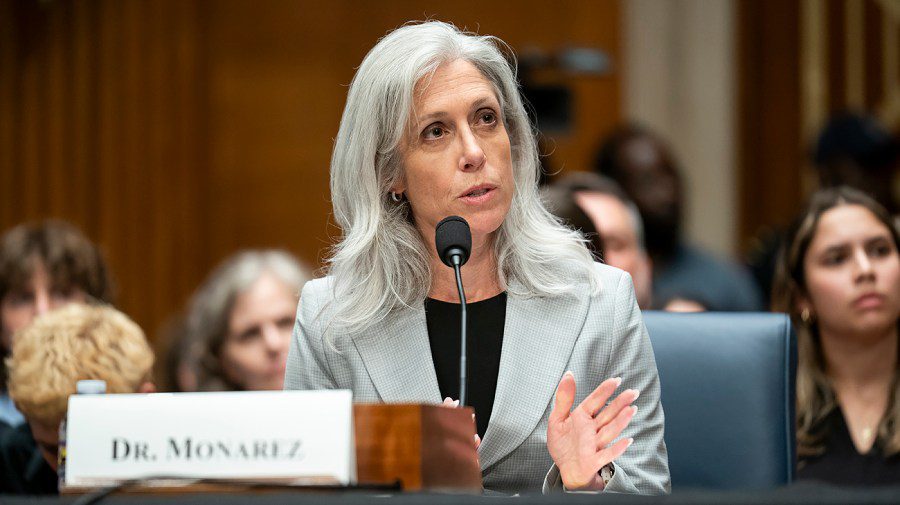 Trump's CDC pick will step on the card in his Senate debut