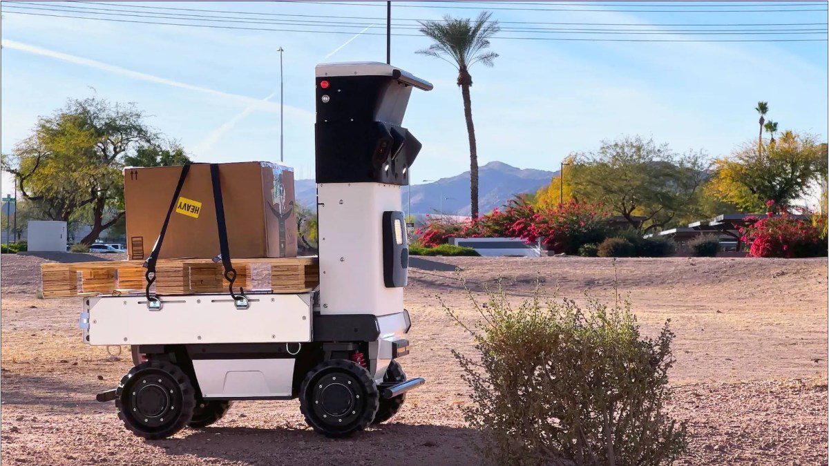 Cartken Hauler robot