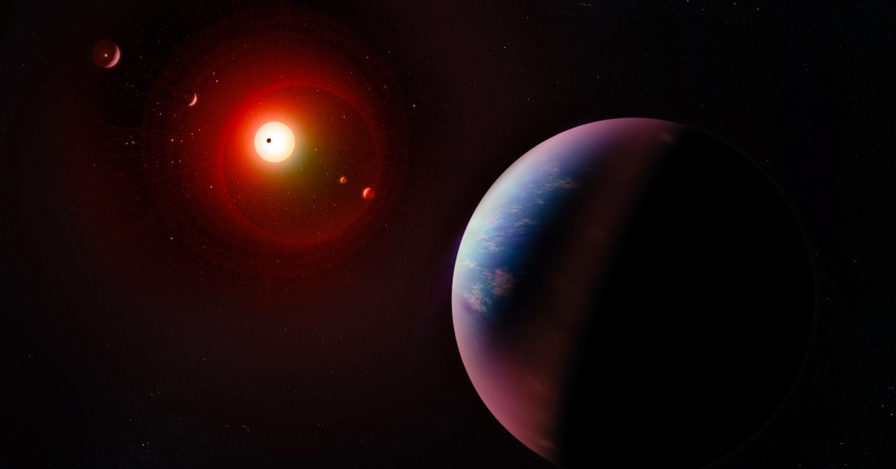 This star system contains 5 potential habitable planets