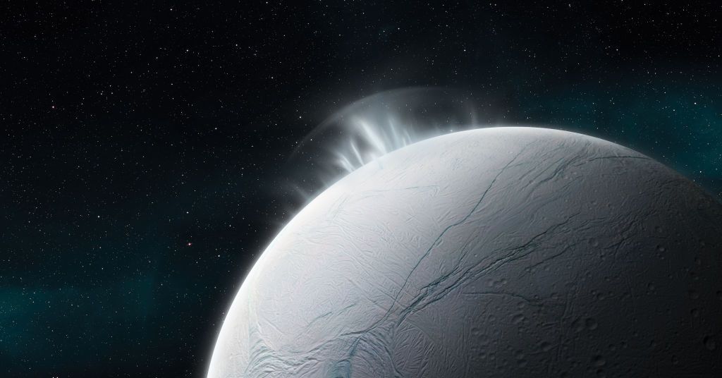 The structure of ice in space is in nor chaos - it is both
