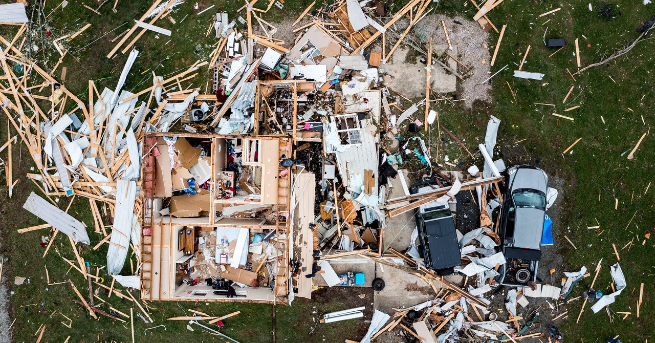 Real estate speculations plunge to buy houses affected in the event of a disaster